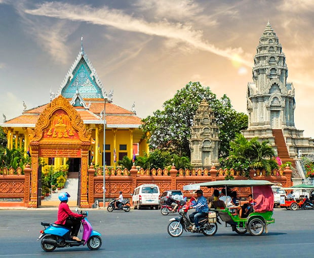 Du lịch liên tuyến Lào - Thái Lan - Campuchia từ Sài Gòn 2025