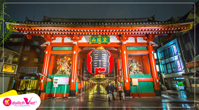Chùa Asakusa Kannon - ngôi chùa linh thiêng bậc nhất Tokyo