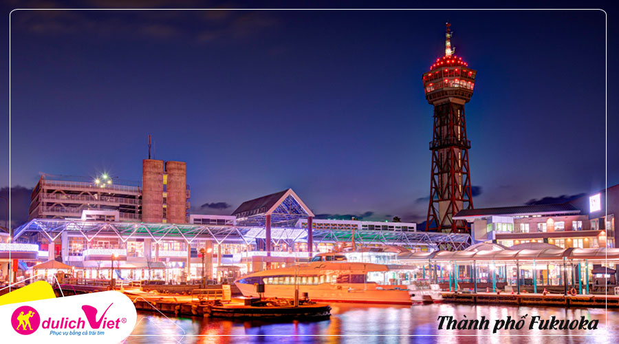 Du lịch Nhật Bản mùa Xuân Fukuoka - Kitakyushu 5 ngày 5 đêm từ Sài Gòn