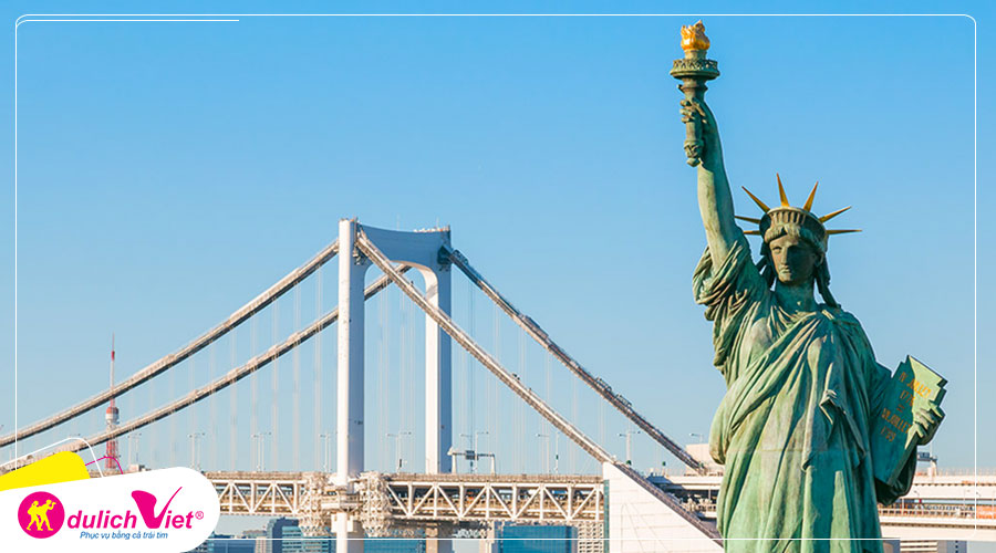 Du lịch Nhật Bản Vịnh Odaiba