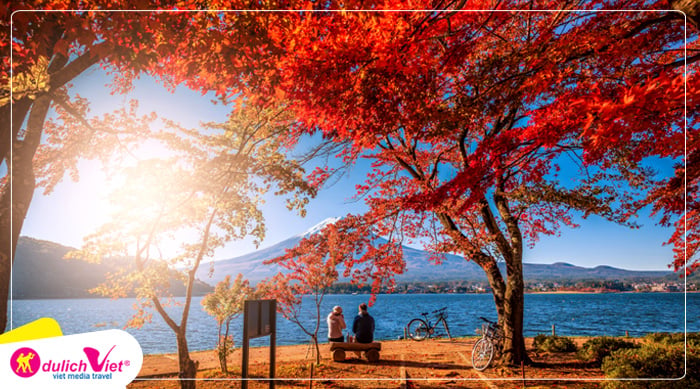 Tour Nhật Bản mùa Thu tham quan núi Phú Sĩ