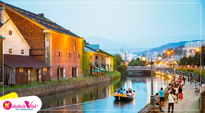Kênh đào Otaru - Với tổng chiều dài của kênh là 1140m,
