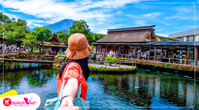 Làng cổ Oshino Hakkai – nằm ẩn mình dưới chân núi Phú Sĩ