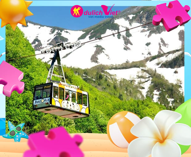 Du lịch Nhật Bản Hè - Asahikawa - Sounkaku - Tomita - Sapporo - Otaru từ Sài Gòn 2025
