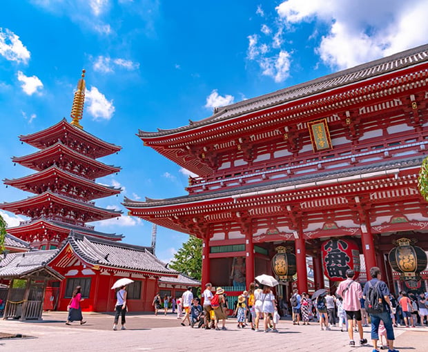 Du lịch Hè - Tour Nhật Bản Tokyo - Hakone - Fuji - Odaiba từ Sài Gòn 2025
