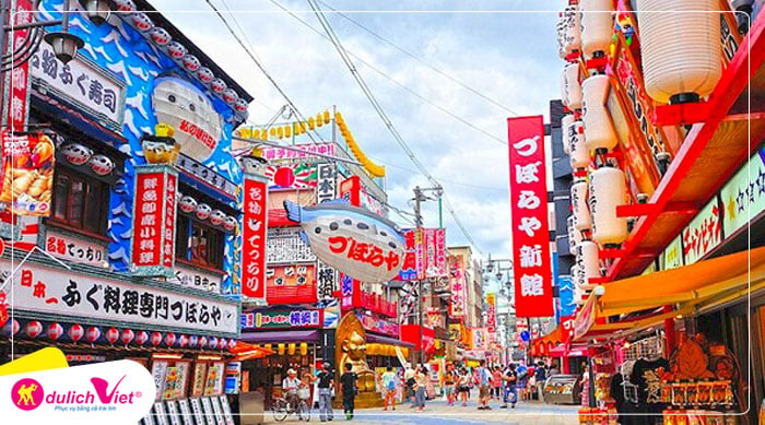 Mua sắm tại Trung tâm thương mại Shinsaibashi