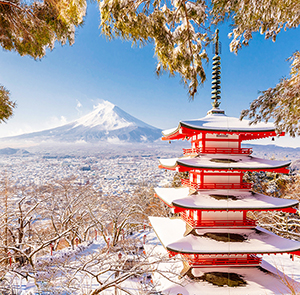 Du lịch Nhật Bản mùa Đông Tokyo - Hakone - Fuji - Trượt tuyết từ Sài Gòn 2025