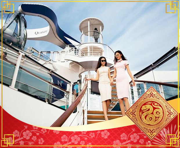 Du lịch Trung Quốc - Nhật Bản Tết Nguyên Đán - Du thuyền cao cấp “Spectrum Of The Seas” từ Sài Gòn 2025
