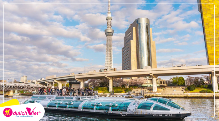 Du lịch Tết Âm lịch Tour Nhật Bản - Tokyo - Hakone - Fuji - Odaiba từ Sài Gòn 2025