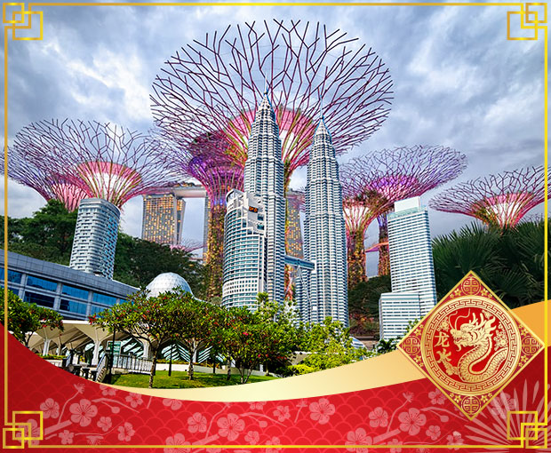 Du lịch Tết Âm lịch - Tour Du lịch Malaysia - Singapore từ Sài Gòn 2025