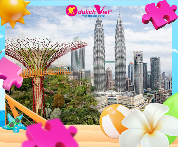 Du lịch Hè - Tour Du lịch Malaysia - Batam - Singapore từ Sài Gòn 2025