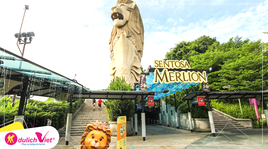 Du lịch Singapore mùa Xuân - Sentosa - Garden By The Bay từ Sài Gòn 2025