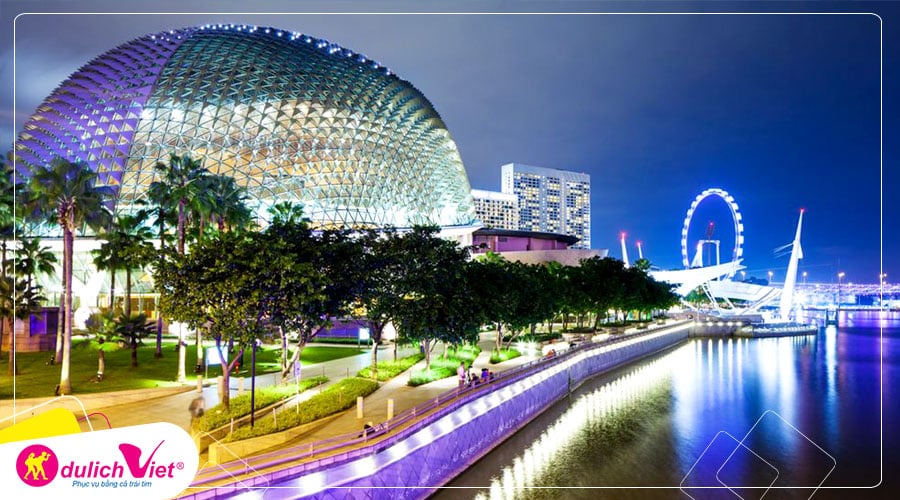 Du lịch Lễ 30/4 - Tour Du lịch Singapore - Sentosa - Garden By The Bay từ Sài Gòn 2025