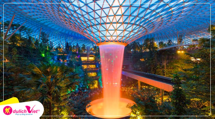 Khu phức hợp Jewel - một địa điểm check in đẹp nhất nhì Singapore