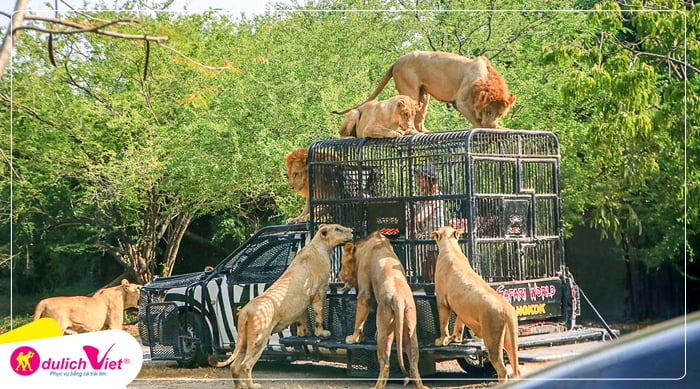 Du lịch Thái Lan Hè - Suanthai - Safari World - Chợ Nổi - Baiyoke Sky từ Sài Gòn 2025