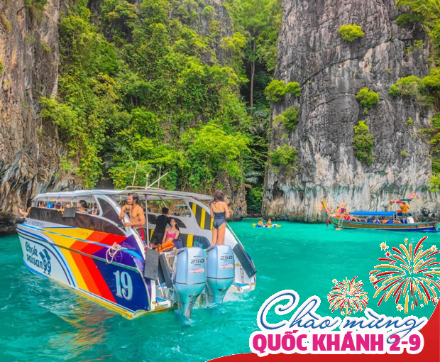 Du lịch Lễ 2/9 Tour Thái Lan Thiên Đường Biển Phuket - Đảo Phi Phi từ Sài Gòn