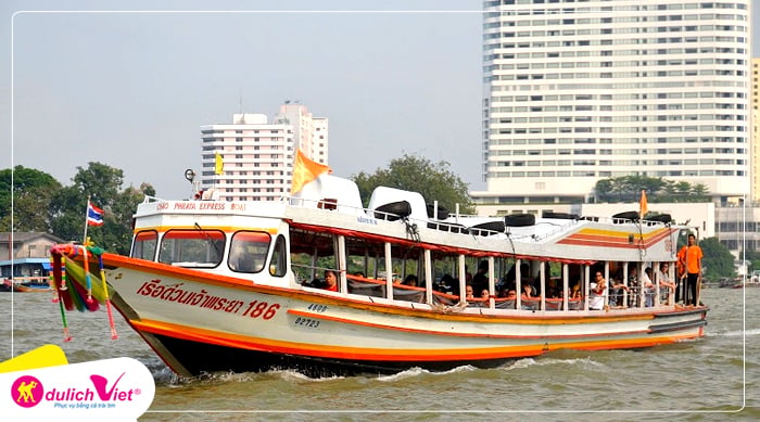 Dạo thuyển trên sông Chaopraya