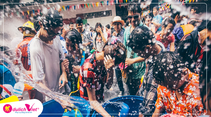 Du lịch Thái Lan Bangkok - Pattaya - Lễ hội té nước Songkran từ Hà Nội