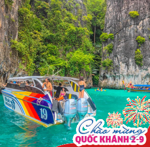 Du lịch Lễ 2/9 Tour Thái Lan Thiên Đường Biển Phuket - Đảo Phi Phi từ Sài Gòn