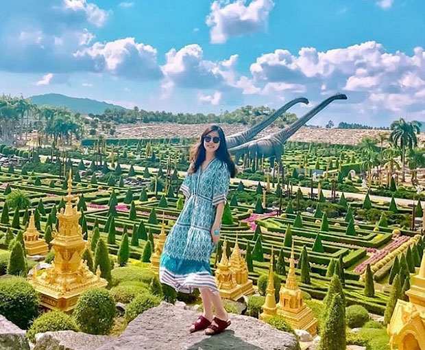Du lịch Thái Lan mùa Xuân - Vườn nhiệt đới Nong Nooch - Nakhon Nayok từ Sài Gòn 2025