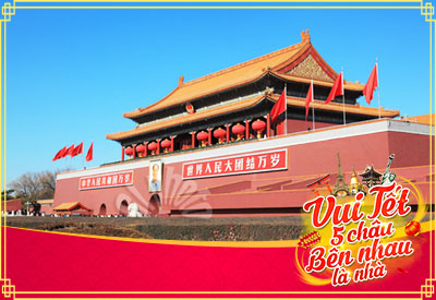 Du lịch Trung Quốc Tết Âm lịch 7N6Đ từ Tp.HCM giá tốt 2025