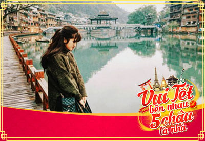 Du lịch Trung Quốc Tết Âm lịch Trương Gia Giới - Phượng Hoàng Cổ Trấn từ Sài Gòn 2025