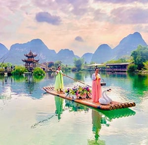 Du lịch Trung Quốc mùa Xuân 2026 - Nghi Xương - Ân Thi 5N4Đ từ Sài Gòn