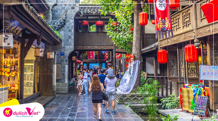 Tour Du lịch Trung Quốc Hé tham quan Phố cổ Cẩm Lý