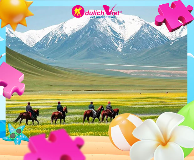 Du lịch Trung Quốc Hè - Urumqi - Vịnh Ngũ Sắc - Kanas - Làng Hoà Mộc - Bố Nhĩ Tân từ Sài Gòn 2025
