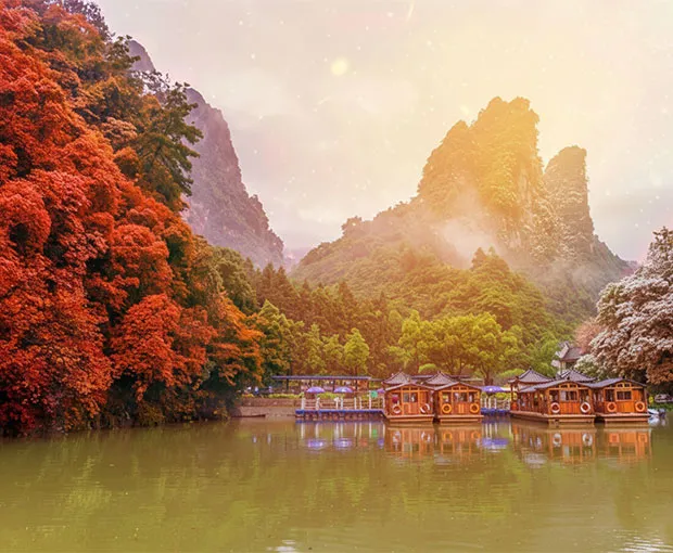 TOUR TRUNG QUỐC MÙA THU ĐÔNG 6N5Đ | KHÁM PHÁ ÂN THI - TRƯƠNG GIA GIỚI (Bay Vietjet Air)