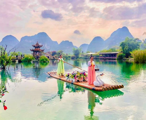 Du lịch Trung Quốc mùa Xuân 2026 - Nghi Xương - Ân Thi 5N4Đ từ Sài Gòn