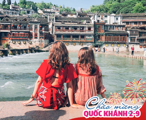 Du lịch Lễ 2/9 - Tour Trung Quốc - Trương Gia Giới - Phượng Hoàng Cổ Trấn từ Sài Gòn