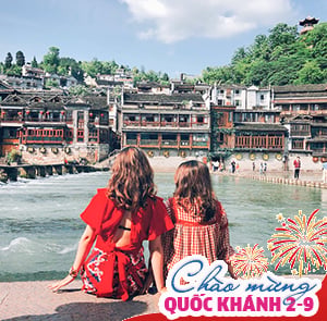 Du lịch Lễ 2/9 - Tour Trung Quốc - Trương Gia Giới - Phượng Hoàng Cổ Trấn từ Sài Gòn