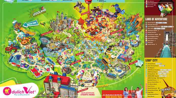 LEGOLAND & Sanrio Hello Kitty Town - Tour 1 ngày, khởi hành từ Singapore