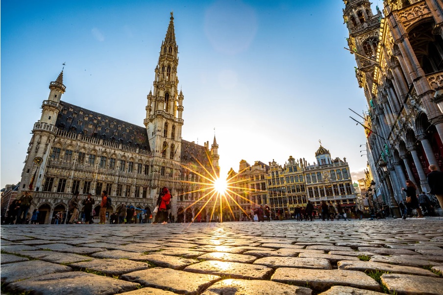 Quảng trường Grand Place ở Brussels