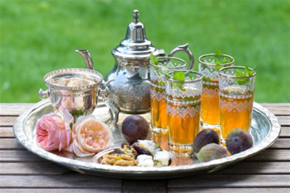 Trà bạc hà được người dân Maroc yêu thích
