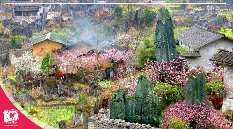 Du lịch Miền Bắc - Đông Bắc - Hà Nội - Hà Giang - Cao Bằng 5 ngày mùa Hoa Đào từ Sài Gòn