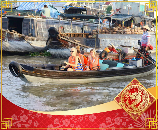 Du lịch Tết Âm lịch - Tour Du lịch Miền Tây Mỹ Tho - Cần Thơ từ Sài Gòn 2025