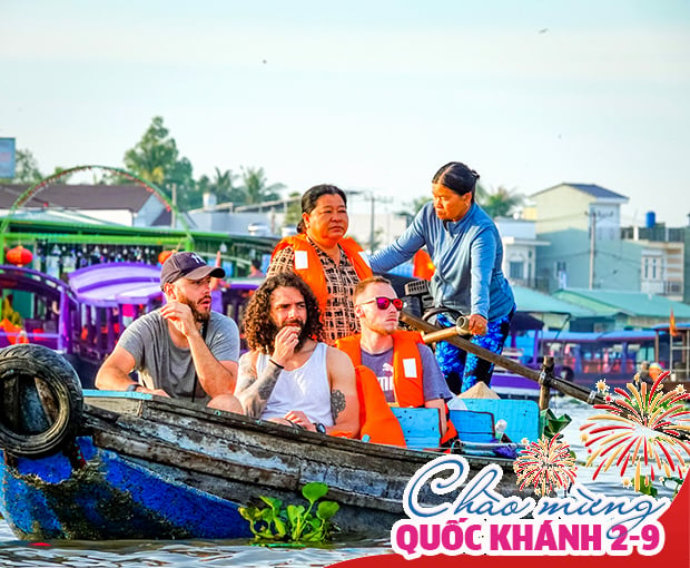 Du lịch Lễ 2/9 Tour Miền Tây - Mỹ Tho - Cần Thơ - Châu Đốc từ Sài Gòn