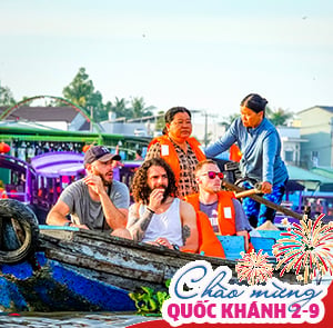 Du lịch Lễ 2/9 Tour Miền Tây - Mỹ Tho - Cần Thơ - Châu Đốc từ Sài Gòn