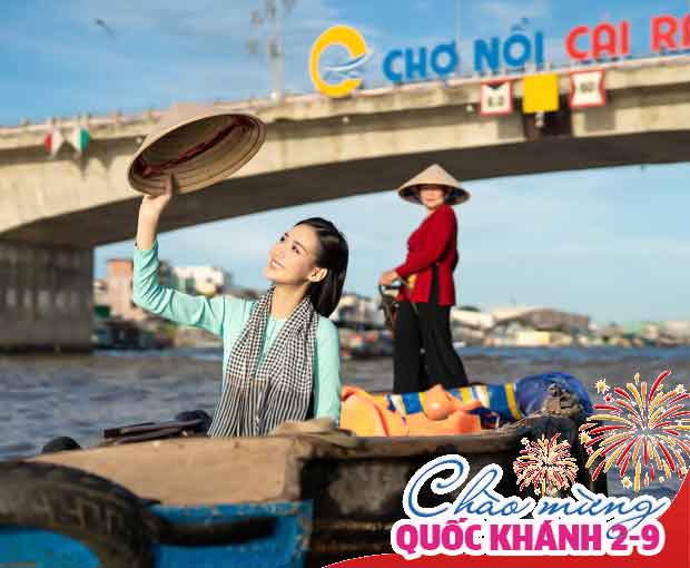 Du lịch miền Tây Lễ 2/9 - Tour Tiền Giang - Cần Thơ từ Sài Gòn 2025