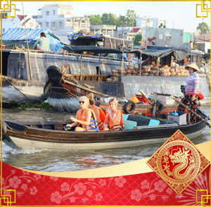 Du lịch Tết Âm lịch - Tour Du lịch Miền Tây Mỹ Tho - Cần Thơ từ Sài Gòn 2025