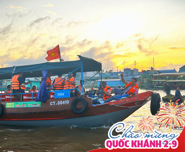 Du lịch miền Tây Lễ 2/9 - Mỹ Tho - Bến Tre - Cần Thơ - Sóc Trăng - Bạc Liêu - Cà Mau từ Sài Gòn 2025