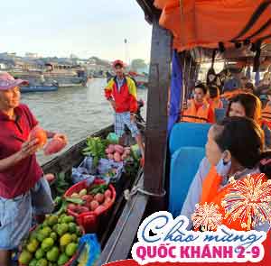 Du lịch miền Tây Lễ 2/9 - Tour Tiền Giang - Cần Thơ - KDL mùa Xuân từ Sài Gòn 2025