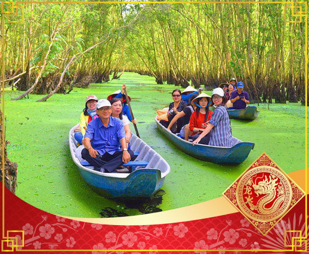 Du lịch Tết Nguyên Đán - Tour Miền Tây - Mỹ Tho - Cần Thơ - Châu Đốc từ Sài Gòn 2025