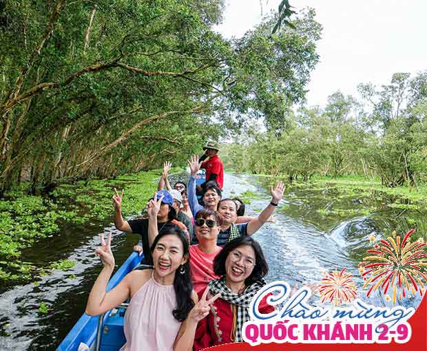 Du lịch miền Tây Lễ 2/9 - Tour Mỹ Tho - Cần Thơ - Châu Đốc 3 ngày từ Sài Gòn 2025
