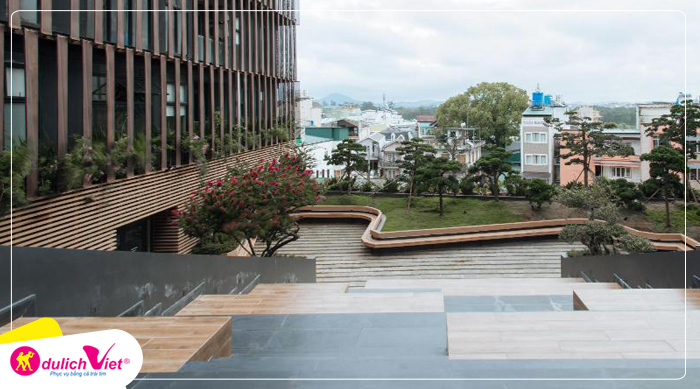 Combo du lịch Đà Lạt Khách Sạn 4 sao Hôtel Colline Da Lat từ Sài Gòn 2025