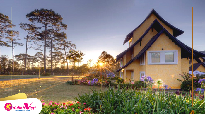 Du lịch Cao Cấp Đà Lạt - QUE Garden Khu Nghỉ Dưỡng Binh An Village từ Sài Gòn