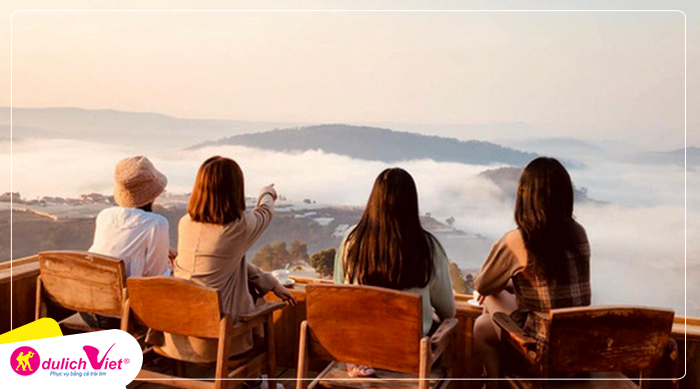 Du lịch Đà Lạt View - Thiền Viện Trúc Lâm - QUÊ Garden - Kim Ngân Hills Resort từ Tp.HCM