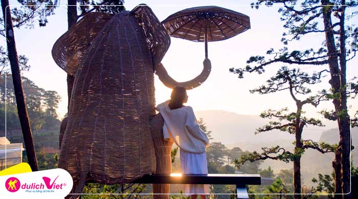 Du lịch Đà Lạt - Thiền Viện Trúc Lâm - QUÊ Garden - Kim Ngân Hills Resort dịp Lễ 30/4 từ Sài Gòn